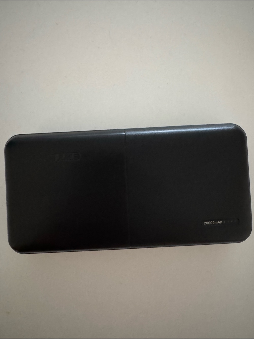 20000mAh Black Power Bank Portable Charger